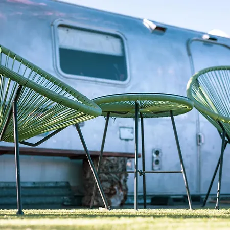Silver Bullet Airstream, El Mistico Glamping Ranch Nogal Exterior photo